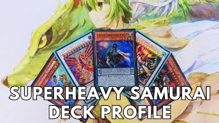 Competitive Superheavy Samurai deck profile November 2023 TCG Yugioh [upl. by Berghoff]