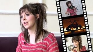 Geigerin Lindsey Stirling im kronetvInterview [upl. by Llewxam]