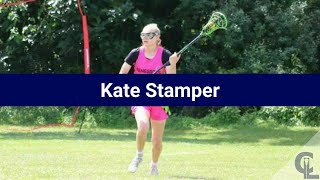 Kate Stamper Lacrosse Highlights  MD 2024  Mid Draw [upl. by Tsiuqram791]