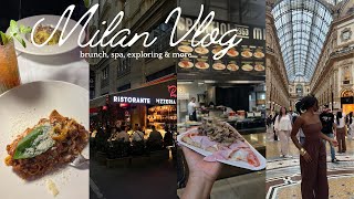 MILAN VLOG JUNE 2024 BRUNCH SPA EXPLORING ITALIAN FOOD amp MORE [upl. by Negiam]