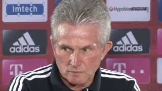 Champions League FC Bayern vs FC Barcelona Auslosung  Pressekonferenz  Jupp Heynckes [upl. by Aeki]