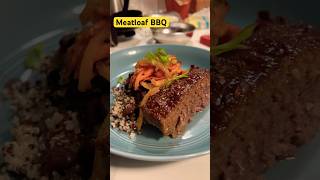 BBQ Meatloaf Quinoa Black Beans amp Honey Roasted Veggies liveforfood easyrecipe [upl. by Audrye968]