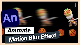 Create Motion Blur Effect  Adobe Animate CC Tutorial [upl. by Jordanna777]