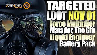 The Division 2  New Targeted Loot Today  November 1 2021  Matador  Best Build Guide [upl. by Eelidnarb]