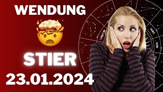 STIER ♉️⭐️ INTERESSANTE WENDUNG 🥰 Horoskop  23Januar 2024 stier tarot [upl. by Jean-Claude]