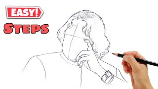 Dr APJ Abdul Kalam Drawing  How to Draw APJ Abdul Kalam  Easy Drawing [upl. by Yeh224]