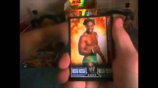 WWE Slam Attax Hunt For The Collection Part 1 OPENING 25 PACKS [upl. by Nivad]