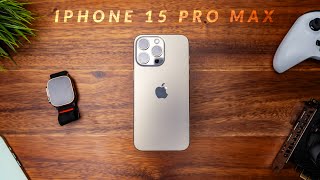 iPhone 15 Pro Max  The Long Term Review  Did they Fix it [upl. by Jarlen758]