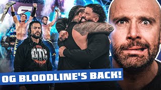 The OG Bloodline IS BACK WITH HUGS WWE SmackDown [upl. by Hube]