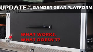 Goose Gear for Less Update on the quotGander Gearquot platform and drawer system [upl. by Burg]