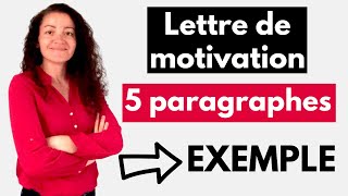 Comment écrire une lettre de motivation [upl. by Ailemor]