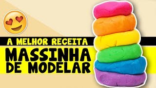 Como fazer Massa de Biscuit  Massinha de Modelar que endurece 3 Receitas super fáceis [upl. by Ennahtebazile]