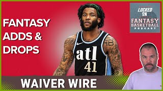 NBA Fantasy Basketball Waiver Wire Moves to Make Now [upl. by Solis]