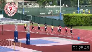 2024 NSG TampF Boys A Div 1500m Heat 3 [upl. by Nodnart779]