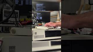 1983 IBM XT 5160 ASMR electronics tech shorts [upl. by Lakin247]