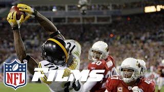 3 Santonio Holmes TD Catch in Super Bowl XLIII  Top 10 Greatest Catches of All Time  NFL Films [upl. by Ahsiri305]