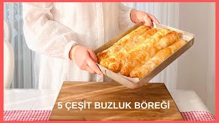 PRATİK VE LEZZETLİ BÖREK TARİFLERİ  LAHANALI BÖREK  KOL BÖREĞİ  BOŞNAK BÖREĞİ [upl. by Rosalia]