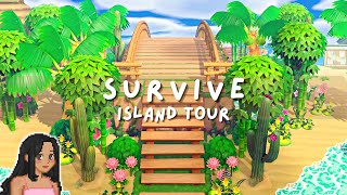 The BEST and most UNIQUE TROPICAL Island  SURVIVE  Island Tour  Animal Crossing New Horizons [upl. by Aidan]