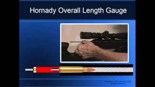 Hornady Overall Length Gauge and Bullet Comparator [upl. by Goth]