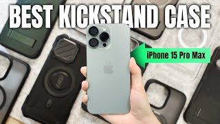 Reviewing the best Kickstand cases for iPhone 15 Pro Max [upl. by Zachary]