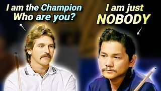 The Day Unknown EFREN REYES Humbled the USA Pro Billiards Tour CHAMPION [upl. by Gnaoh]