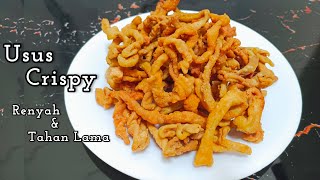 RESEP RAHASIA USUS CRISPY GURIH RENYAH DAN TAHAN LAMA [upl. by Peppy]