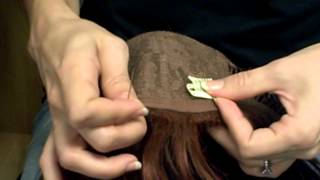 How to Sew Clips into Your Wig and Secure Your Wig [upl. by Aihsitan90]