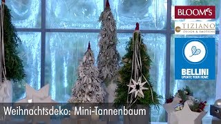 MiniTannenbaum  Weihnachtsdeko  christmas decoration  BLOOM’s Floristik [upl. by Cordi935]