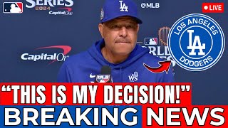 LAST MINUTE DAVE ROBERTS MAKES BIG PITCHING DECISION FOR WORLD SERIES GAME 4 Los Angeles Dodgers [upl. by Aloel]