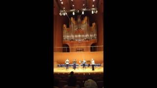 Pavan and Chacony in g minor by Henry Purcell recorder quartet [upl. by Reginauld205]