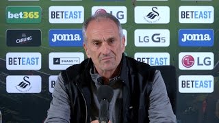 Francesco Guidolin Full PreMatch Press Conference  Swansea v Manchester City [upl. by Mali725]