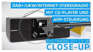 DIGITRADIO 371 CD IR  DABUKWINTERNET STEREOANLAGE  TechniSat [upl. by Gemmell]