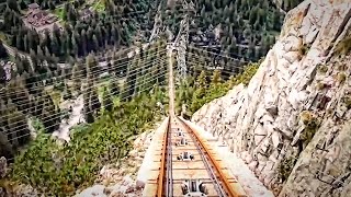 Gelmerbahn The Highest Roller Coaster in the World [upl. by Etnauj]