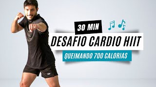 DESAFIO HIIT 30 MIN para perder barriga gastando MUITA caloria  sem equipamentos [upl. by Macknair940]