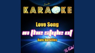 Chasing the Sun In the Style Sara Bareilles Karaoke Version [upl. by Cj]