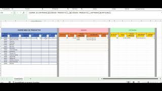 Inventarios en Excel [upl. by Aisatsan]