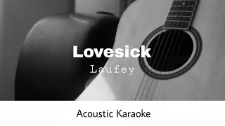 Laufey  Lovesick Acoustic Karaoke [upl. by Murtha]