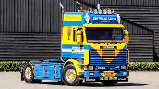 EEMTRANS BAARN SCANIA 143M 450 V8 ESTEPE  PERFECT EXHAUST SOUND [upl. by Hauser]