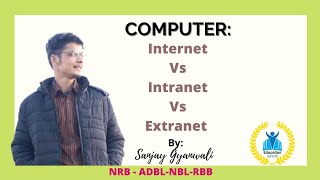 Internet vs intranet vs extranet loksewa [upl. by Stambaugh]