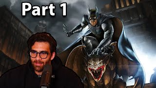 Hasanabi Plays Batman The Enemy Within Part 1 [upl. by Assilana]