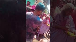 jiver bhoi nai bhoi nai aabar elo purno chondo gour aamar udai holi holimahotsav festival shorts [upl. by Meghan918]