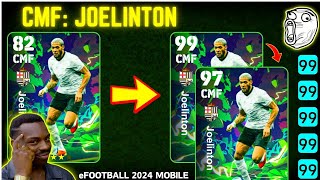 JOELINTON  How To Max Train New Joelinton Nominating Card Pes 2024🥶💥  Efootball 2024 Mobile [upl. by Colwen350]