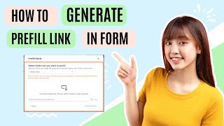 How to Generate Prefill Link in Form [upl. by Beore554]