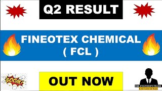 Fineotex Chemical Q2 results 2025  Fineotex Chemical Result  Fcl Share result  Fineotex Chemical [upl. by Thedric]