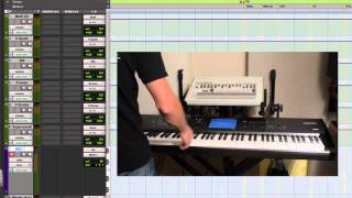 Recording Hardware Synths In Pro ToolsExternal MIDI Synth [upl. by Airemahs]