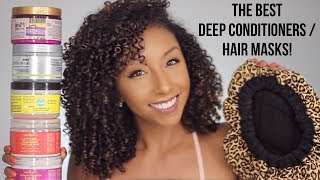 All About Deep Conditioning amp The BEST Hair Masks For Curly Hair  BiancaReneeToday [upl. by Hako]