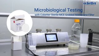 How to do Microbiological Testing with Cobetter MCE membrane [upl. by Jesse638]