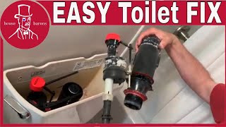 How to Fix Toilet Fill Valve and Flush Valve  Kohler [upl. by Sue304]