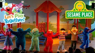 Sesame Street Lets Play Together  Sesame Place Show [upl. by Hadnama45]