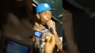 Vybz Kartel Performs Ramping Shop At Street Block Party [upl. by Macfadyn]